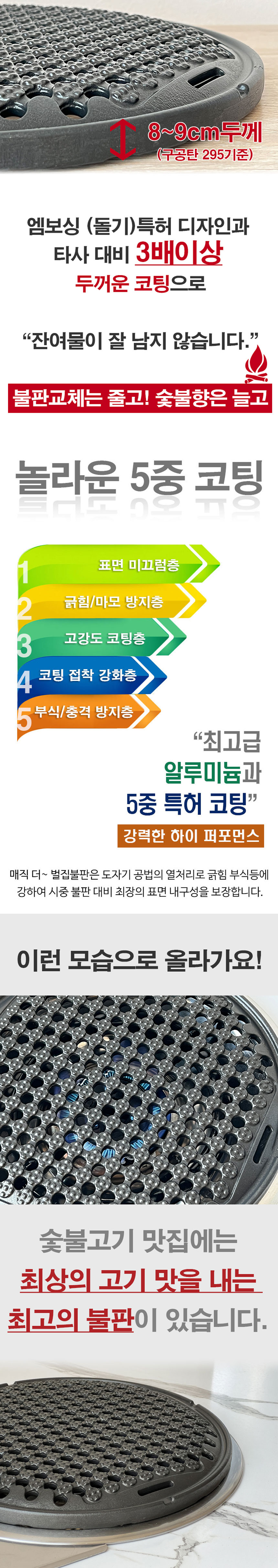 대일불판,고기팬,숯불판,벌집불판, 코팅불판,고기불판,매직불판
