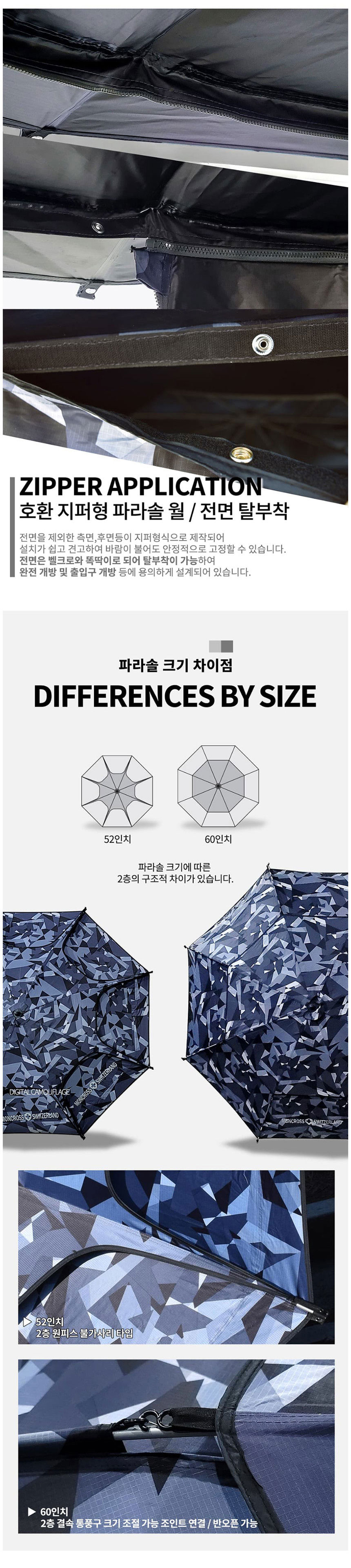 파라솔,파라솔텐트,암막파라솔,그늘막,몽크로스,지퍼형파라솔