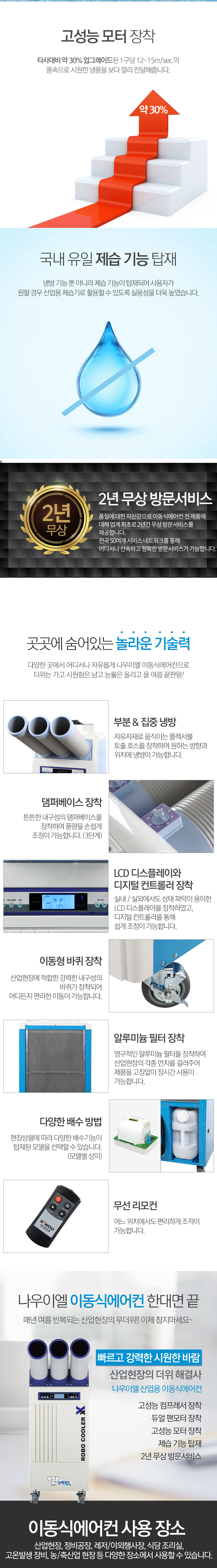 에어컨, 이동식에어컨, 나우이엘, 산업용,냉풍기 