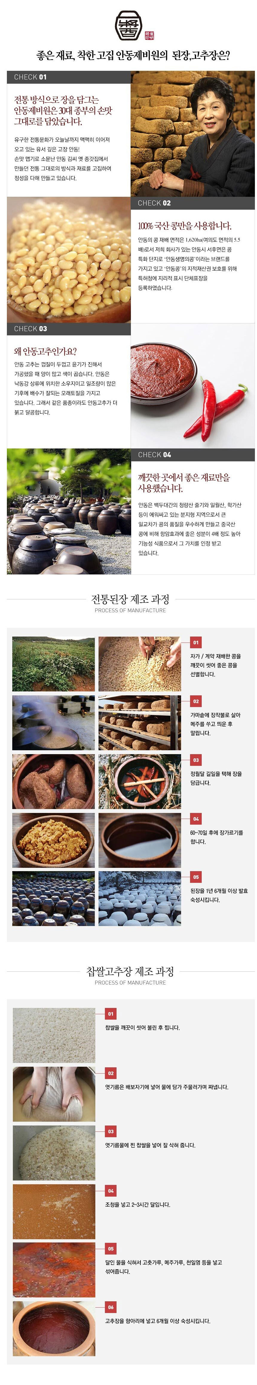 안동제비원,명절선물,선물세트,고추장,된장,소고기고추장,간장,청국장,식품명인