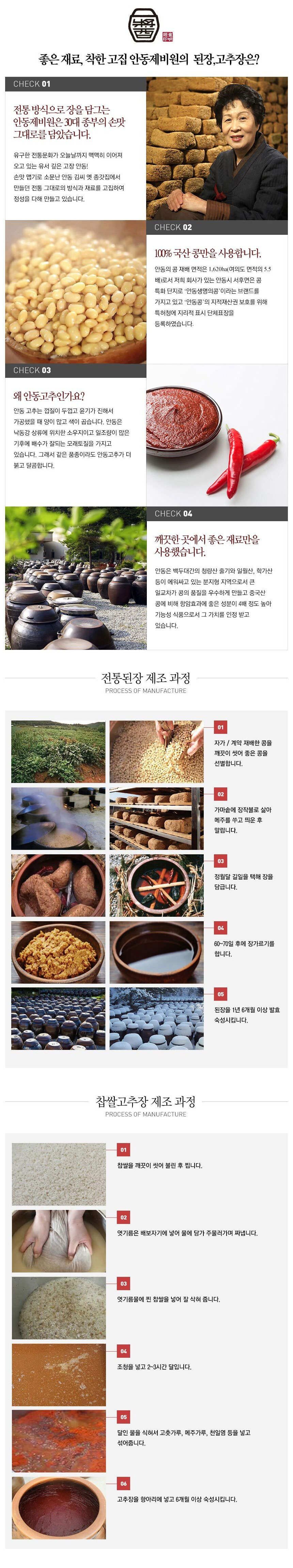 안동제비원,명절선물,선물세트,고추장,된장,소고기고추장,간장,청국장,식품명인