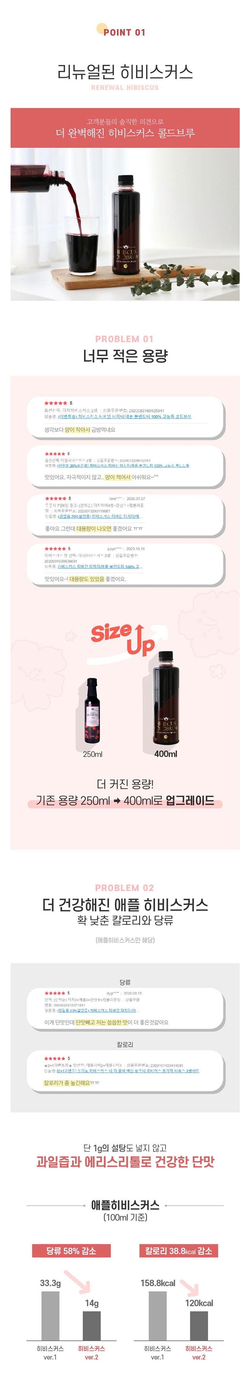 티바인,히비스커스,콜드블루,애플히비스커스,티앤커피,유기농,액상차