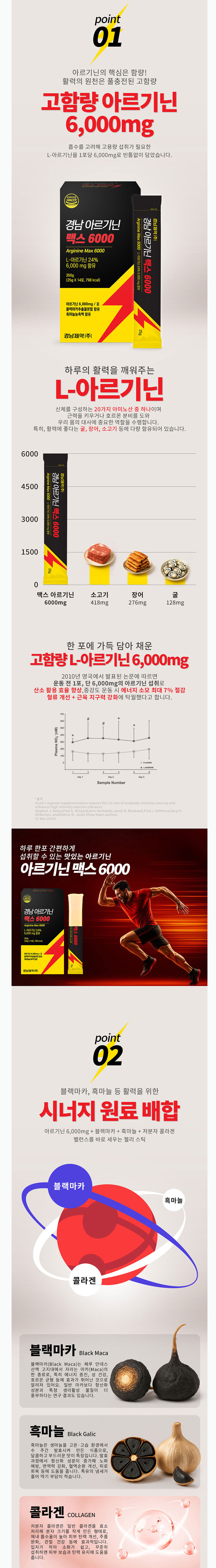 아르기닌,블랙마카,흑마늘농축액,활력,비타민믹스,피로회복,개별스틱포장,콜라겐,건강기능식품