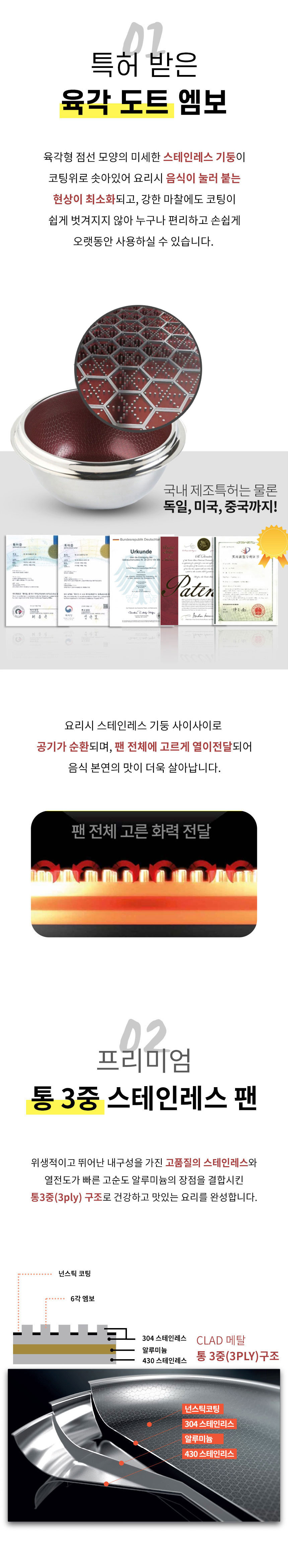 쿡셀,통3중팬,세라믹코팅팬,블랙에디션,주방용품,프라이팬,궁중팬,소테팬,계란말이팬,후라이팬