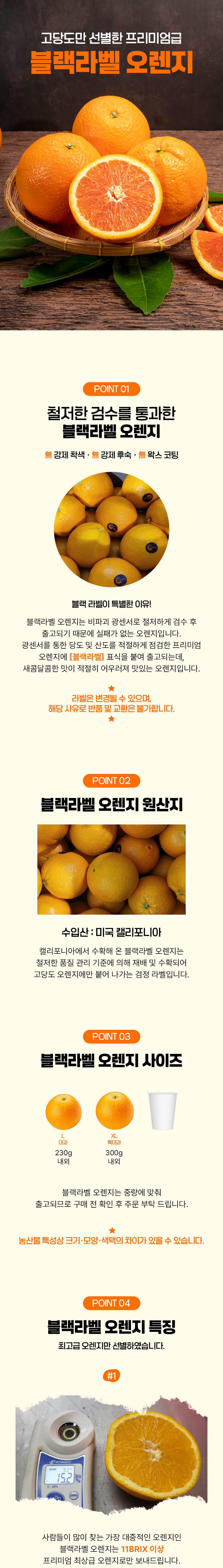 오렌지,블랙라벨,블랙라벨오렌지,고당도오렌지,오렌지대과,제철과일