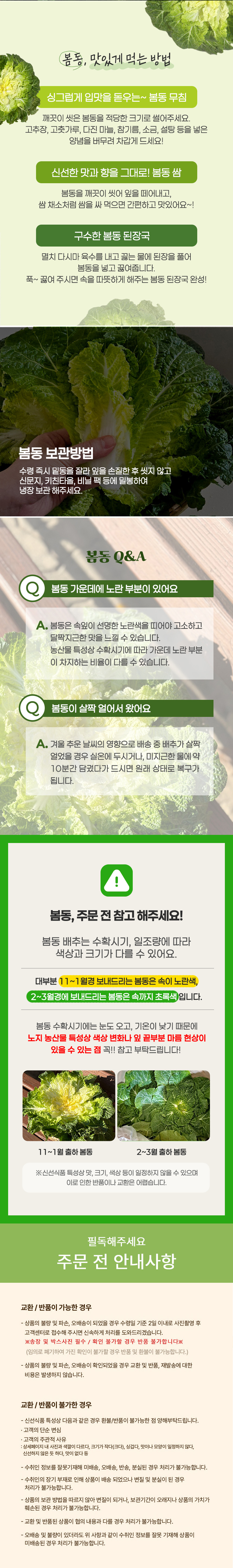 봄동,진도봄동,봄동김치,봄동겉절이,봄동비빔밥,봄동된장국,봄동무침