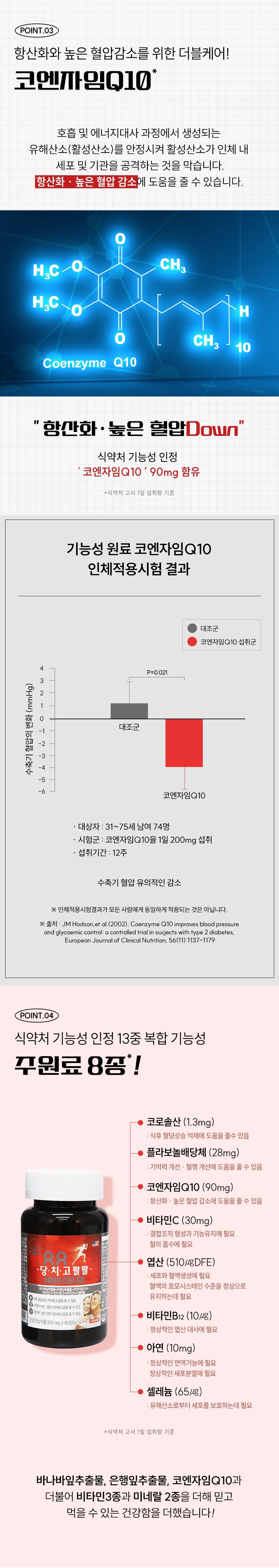 식후혈당관리,기억력개선,혈행개선,항산화,높은혈압감소,정상적인면역기능,13중기능성