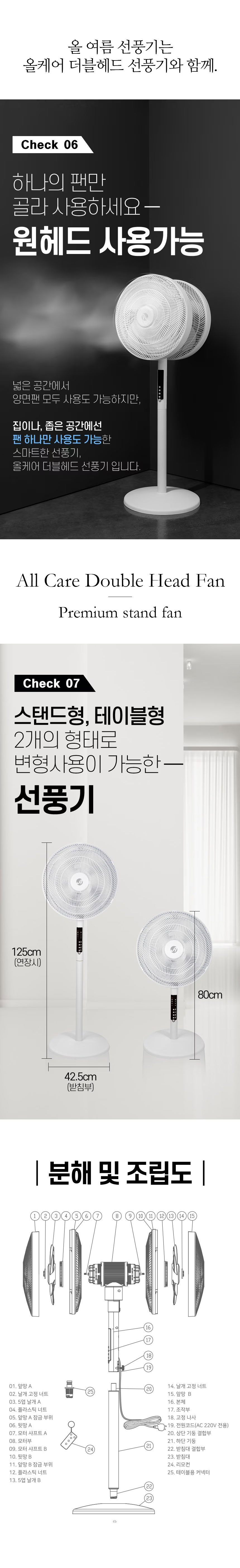 더블헤드,선풍기,대형선풍기,공업용선풍기,업소용선풍기,4엽날개,대형날개,스탠드형선풍기