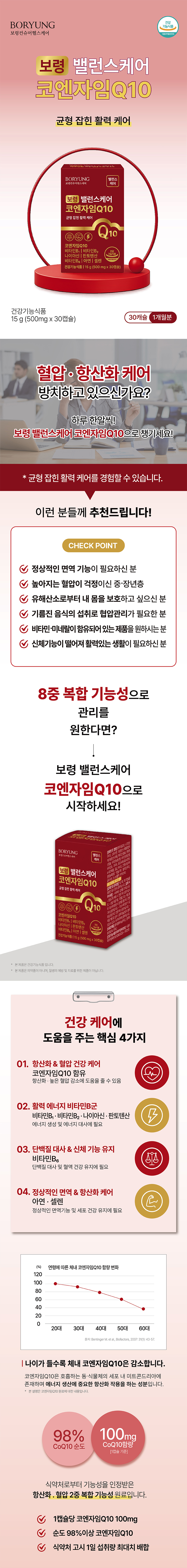 보령코엔자임Q10,보령코큐텐,코엔자임Q10,코큐텐,코엔자임큐텐,항산화,항산화영양제